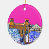 Grodno Wit-Rusland Architectuur Keramisch Ornament (Links)