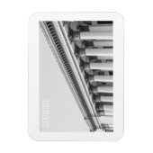 Grodno Wit-Rusland Minimalisme van de Sovjetarchit Magneet (Verticaal)