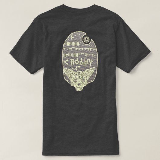 Grody Croddy T-shirt (Design achterkant)