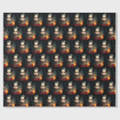 Groef zit in het hart cadeaupapier (Vlak)