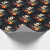 Groef zit in het hart cadeaupapier (Hoek)