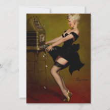  groefmachine Pinup Girl