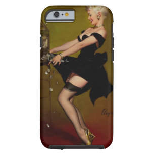  groefmachine Pinup Girl Tough iPhone 6 Hoesje