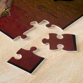 groefmachine Pinup Girl Legpuzzel (Zijkant)