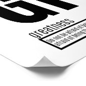 Groeheid - fundamentele elementen van succes poster (Hoek)