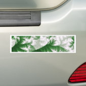 Groei 1 - Fractale kunst Bumpersticker (Op auto)