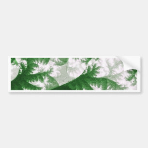 Groei 1 - Fractale Kunst Bumpersticker