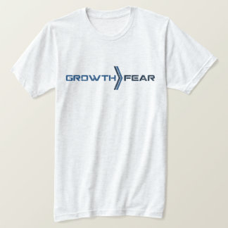 Groei Angst T-shirt Motivatie Collectie