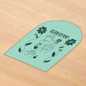Groei - ASL Design Acryl Uitnodigingen (Laagn)