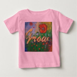 Groei Baby T-shirt met lange sleeves