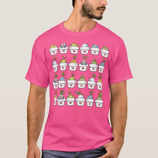 Groei Birdies T-shirt (Voorkant)