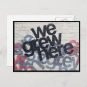 groei briefkaart (Voorkant / Achterkant)