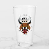 Groei Caracal Bad Cat Glas (Achterkant)