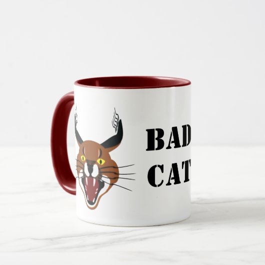 Groei Caracal Bad Cat Mok (Voorkant links)