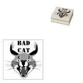 Groei Caracal Bad Cat Rubberstempel (Gestempeld)