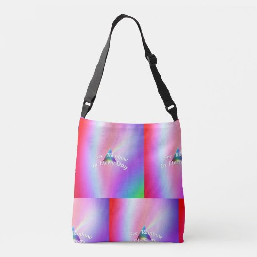 Groei Dankbaarheid Gloed Crossbody Tas (Achterkant)