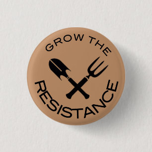 Groei de weerstand ronde button 3,2 cm
