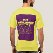 Groei door uitdagingen – Inspirerende T-shirt (Achterkant)