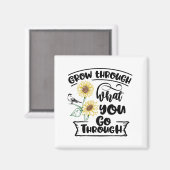 Groei door wat je door magneet gaat (Voorkant / Achterkant)