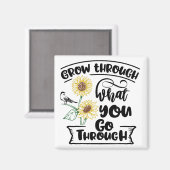 Groei door wat je door magneet gaat (Voorkant / Achterkant)