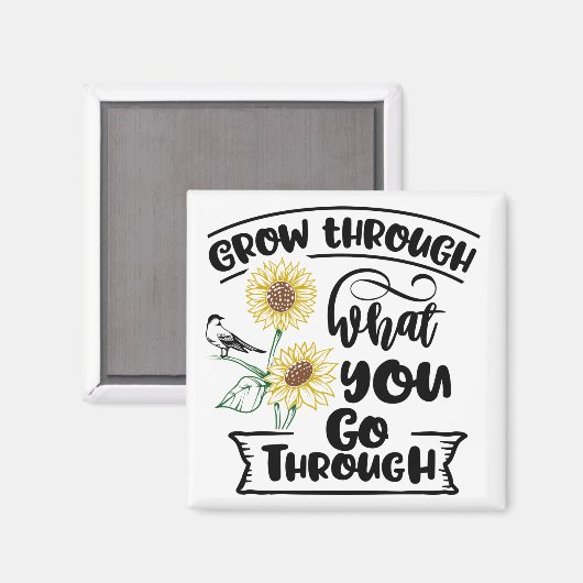 Groei door wat je door magneet gaat (Voorkant / Achterkant)