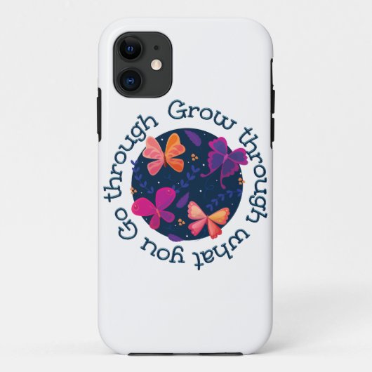 Groei door wat je doormaakt Case-Mate iPhone case (Achterkant)