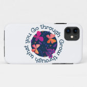 Groei door wat je doormaakt Case-Mate iPhone case (Achterkant (horizontaal))