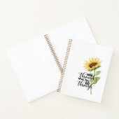 "Groei door wat je doormaakt" Journal Notitieboek (Binnen)