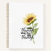 "Groei door wat je doormaakt" Journal Notitieboek (Voorkant)