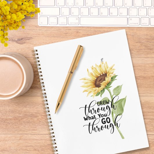 "Groei door wat je doormaakt" Journal Notitieboek