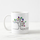 Groei door wat je doormaakt koffiemok (Links)