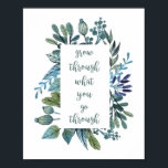 Groei door wat je doormaakt poster<br><div class="desc">Groei door wat je doormaakt</div>