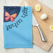 Groei door wat je doormaakt theedoek (Quarter Fold)