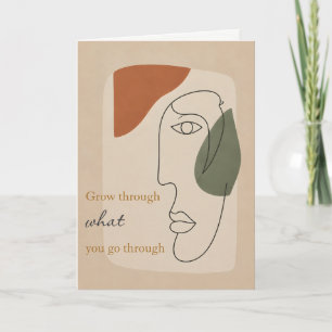 Groei Door Wat Je Meemaakt Kaart