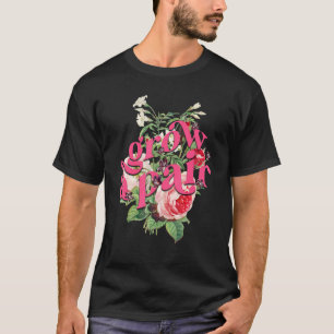 Groei een paarse uterus Pro-keuze feministische vr T-shirt