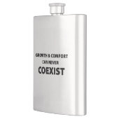 Groei en comfort kunnen nooit naast elkaar bestaan flacon (Links)