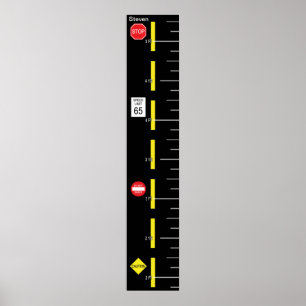 Groei - en groeigrafiek poster