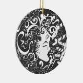 Groei en Harmonie Keramisch Ornament (Rechts)