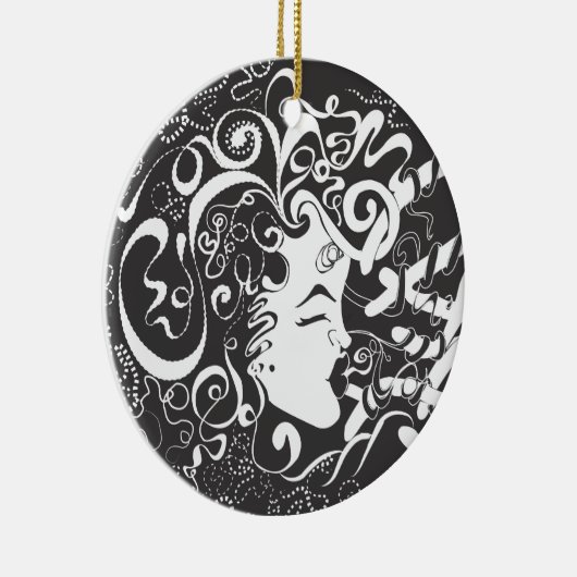 Groei en Harmonie Keramisch Ornament (Rechts)