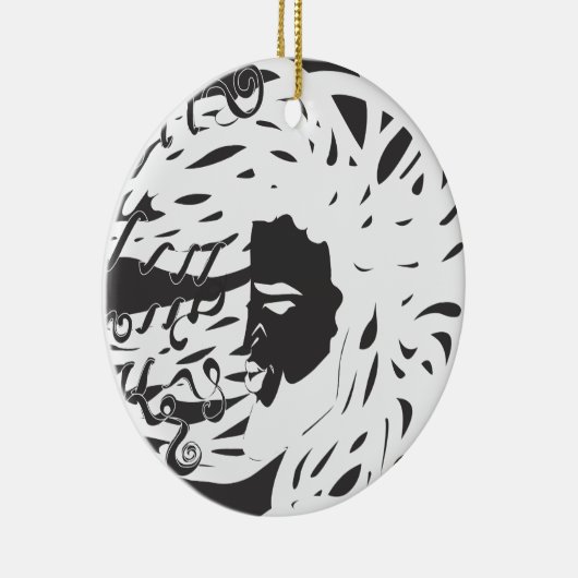 Groei en Harmonie Keramisch Ornament (Rechts)