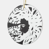 Groei en Harmonie Keramisch Ornament (Links)