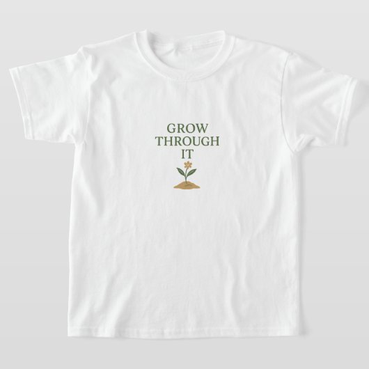 Groei Erdoorheen T-shirt (Laagn)