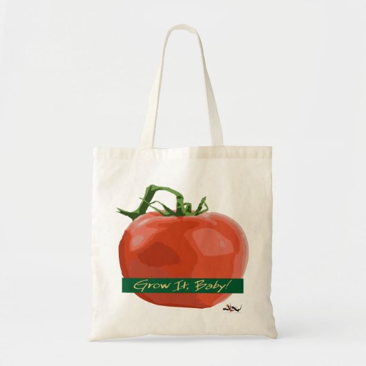 Groei het Baby! - tomatenTas Tote Bag (Voorkant)