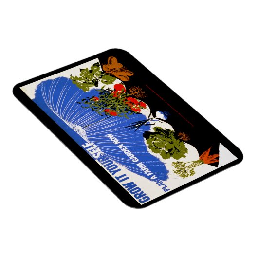 Groei het zelf ~ Plant een Boerderij tuin nu Magneet (Rechterzijde)