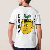 Groei Ideeën Creatieve Denker Grafisch T-Shirt (Achterkant)