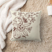 Groei in de bloemen van de kussen (Deken)