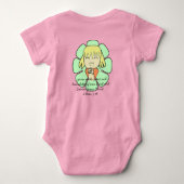 Groei in de genade van onze Heer Savior Jezus Chri Romper (Achterkant)