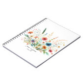 Groei in genade bloemrijk notitieboek (Linkerzijde)