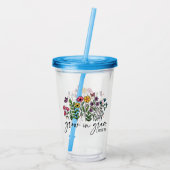 Groei in Grace Acryl Drinkbeker (Achterkant)