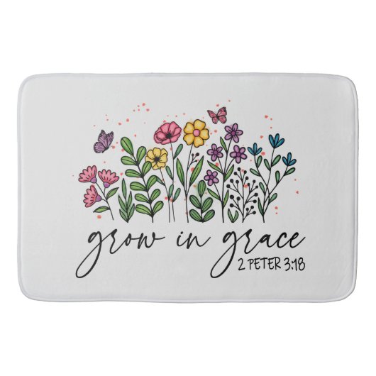 Groei in Grace Badmat (Voorkant)